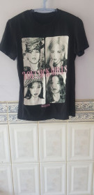 Футболки, майки Футболки, майки ^/--/^ Футболка &amp;quot;Blackpink&amp;quot;  (100% cotton, S, UK) б/у ^_^^^ Футболка &amp;quot;Blackpink&amp;quot; (100% cotton, S, UK) б/у - фото фото фото
