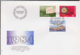 Європа Европа ^/--/^ Швейцария 1984 ОЛИМПИАДА ЛЕТНИЕ ОЛИМПИЙСКИЕ ИГРЫ ОИ ЧАСЫ ЧАСОВНЯ ЦИФЕРБЛАТ КПД Mi.1267-1269 ^_^^^ Швейцарія 1984 ОЛІМПІАДА ЛІТНІ ОЛІМПІЙСЬКІ ІГРИ ОЇ ЧАСИ ЧАСОВНЯ ЦИФЕРБЛАТ ККД Mi.1267-1269 - фото фото фото