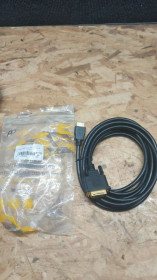 Кабелі та перехідники Кабели и переходники ^/--/^ Лот Кабель HDMI-DVI 18+1 /--/ pin 3 /--/ м - фото фото фото