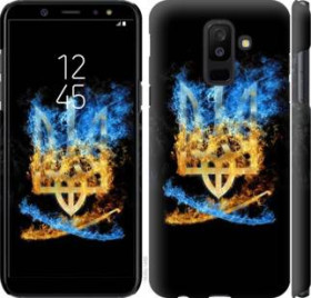 Чохли, бампера Чехлы, бампера ^/--/^ Чехол на Samsung Galaxy A /--/ 6 Plus 2018 Герб 1635 /--/ m-1495 - фото фото фото