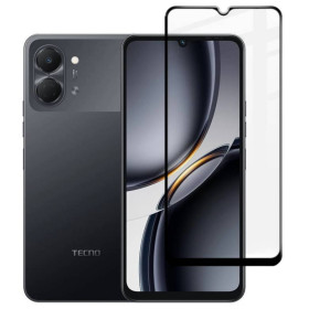 Чохли, бампера Чехлы, бампера ^/--/^ Захисне скло Fiji Premium для Tecno Spark Go 3 (KN /--/ 3) повне проклеювання Anti-Static чорний ^_^^^ Защитное стекло Fiji Premium для Tecno Spark Go 3 (KN /--/ 3) полное проклеивание Anti-Static черный - фото фото фото