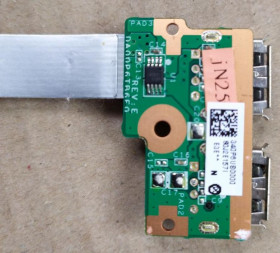 Інші комплектуючі Другие комплектующие ^/--/^ 9055 Плата USB з шлейфом до ноутбука HP Presario CQ /--/ 61 ^_^^^ 9055 Плата USB со шлейфом к ноутбуку HP Presario CQ /--/ 61 - фото фото фото