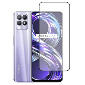 Чохли, бампера Чехлы, бампера ^/--/^ Захисне скло LUX для Realme 8 / Realme 8 Pro Full Сover чорний 0,3 мм в упаковці ^_^^^ Защитное стекло LUX для Realme 8 / Realme 8 Pro Full Сover черный 0,3 мм в упаковке - фото фото фото