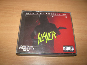Музичні диски Музыкальные диски ^/--/^ SLAYER - Decade Of Aggression Live  (1991 Def American 2 /--/ CD,USA) ^_^^^ SLAYER - Decade Of Aggression Live (1991 Def American 2 /--/ CD,USA) - фото фото фото