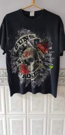 Футболки, майки Футболки, майки ^/--/^ Футболка &amp;quot;Guns N&amp;apos;Roses&amp;quot;  (100% cotton, L, Haiti) б/у ^_^^^ Футболка &amp;quot;Guns N&amp;apos;Roses&amp;quot; (100% cotton, L, Haiti) б/у - фото фото фото