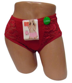 Труси Трусы ^/--/^ Женские трусики Uokin 6119 XL красные ^_^^^ Трусики Uokin 6119 XL червоні - фото фото фото
