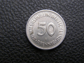 НДР, ФРН ГДР, ФРГ ^/--/^ 50 пфенингов ФРГ 1981 F ^_^^^ 50 пфенінгів ФРН 1981 F - фото фото фото