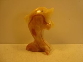Статуетки, Скульптури, Фігурки, Фарфор Статуэтки, Скульптуры, Фигурки, Фарфор ^/--/^ Дельфин Оникс Статуэтка Фигурка Натуральный Камень Оникс ^_^^^ Дельфін. Оникс - фото фото фото