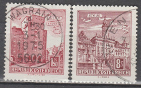 Австрія Австрия ^/--/^ Австрия Австрія 1965 замки архітектура ^_^^^ Австрия 1965 замки архитектура - фото фото фото