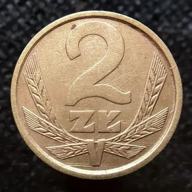 Сучасна (після ) Современная (после ) ^/--/^ Польща 2 злотих, 1980 ^_^^^ Польша 2 злотых, 1980 - фото фото фото