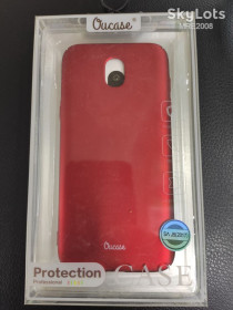 Чохли, бампера Чехлы, бампера ^/--/^ Накладка пластиковая Ou case Skin life mat для Samsung Galaxy J /--/ 530 J /--/ 5  (2017) red ^_^^^ Накладка пластикова Ou case Skin life mat для Samsung Galaxy J /--/ 530 J /--/ 5 (2017) red - фото фото фото