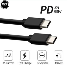 Зарядні пристрої Зарядные устройства ^/--/^ Кабель 1.5 метра USB 3.0 Type-C на USB C 3 /--/ A android ios PD 60 вт ^_^^^ USB 3.0 Type-C на USB C 3 /--/ A android ios PD 60 вт - фото фото фото
