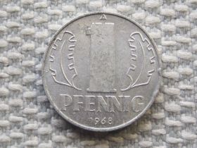 НДР, ФРН ГДР, ФРГ ^/--/^ Германия ГДР 1 пфенниг 1968 года #5806 ^_^^^ Німеччина НДР 1 пфеніг 1968 року #5806 - фото фото фото