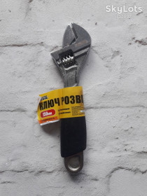Ключі Ключи ^/--/^ Ключ розвідний MASTERTOOL 150 мм 0-20 мм з обгумованою ручкою 76-0121 ^_^^^ Ключ разводной MASTERTOOL 150 мм 0-20 мм с обрезанной ручкой 76-0121 - фото фото фото