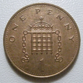 Єлизавета II (після ) Елизавета II (после ) ^/--/^ Велика Британія 1 пенні 1994 року 43099 ^_^^^ Великобритания 1 пенни 1994 года 43099 - фото фото фото