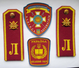 Інше Другое ^/--/^ Погони і шеврони ліцеїста = Кам&amp;apos;янець-Подільський ліцей ^_^^^ Погоны и шевроны лицеиста = Каменец-Подольский лицей - фото фото фото