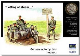 Фігурки, солдатики Фигурки, солдатики ^/--/^ Master Box 3539 German motorcyclists, 1940-1943 - фото фото фото