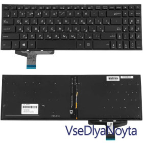 Клавіатури Клавиатуры ^/--/^ Клавиатура для ноутбука ASUS (X /--/ 580 series) rus, black, без фрейма, подсветка клавиш ^_^^^ Клавіатура для ноутбука ASUS (X /--/ 580 series) rus, black, без фрейму, підсвічування клавіш - фото фото фото