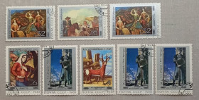 Мистецтво Искусство ^/--/^ СССР 1981 г - Живопись Грузии, гаш ^_^^^ СРСР 1981 — Живопис Грузії, гаш - фото фото фото