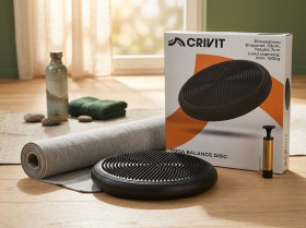 Інше Другое ^/--/^ Балансувальна подушка Crivit Yoga Balance Disc                       (диск для йоги та фітнесу), 33 см ^_^^^ Балансировочная подушка Crivit Yoga Balance Disc (диск для йоги и фитнеса), 33 см - фото фото фото