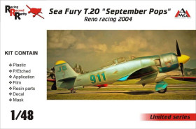 : : ^/--/^ AMG 48505 Sea Fury T.20 &amp;quot;September Pops&amp;apos;&amp;apos;  (Reno recing 2004), 1/48 ^_^^^ AMG 48505 Sea Fury T.20 &amp;quot;September Pops &amp;apos;; &amp;apos; (Reno recing 2004), 1/48 - фото фото фото