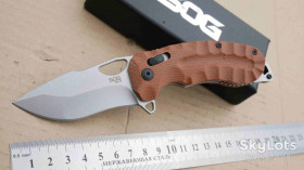 Ножі, мультітули Ножи, мультитулы ^/--/^ SоГ KIKU XR, CTS XHP - D /--/ 2 StoneWash, Micarta Brown, Репліка, підшипник, Outdoor, EDC, XR - Axis Lock ^_^^^ SоГ KIKU XR, CTS XHP - D /--/ 2 StoneWash, Micarta Brown, Реплика, подшипник, Outdoor, EDC, XR - Axis Lock - фото фото фото
