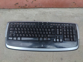 Клавіатури Клавиатуры ^/--/^ Мультимедийная беспроводная клавиатура Logitech Cordless Desktop LX 710 № 241010111 ^_^^^ Мультимедійна бездротова клавіатура Logitech Cordless Desktop LX 710 No 241010111 - фото фото фото
