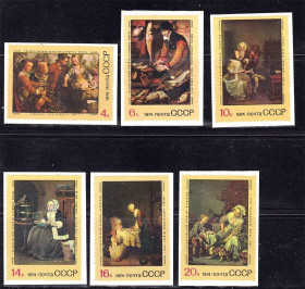 СРСР - СССР - ^/--/^ СССР  1974 г   MNH -  искусство - ^_^^^ СРСР 1974 MNH - мистецтво - фото фото фото