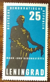 НДР, ФРН ГДР, ФРГ ^/--/^ ГДР Ленинград памятник 1964 ^_^^^ НДР Ленінград пам'ятник 1964 - фото фото фото