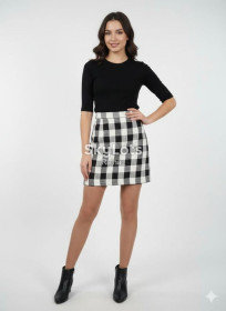 Спідниці Юбки ^/--/^ Стильна спідниця в клітинку topshop ^_^^^ 1+1= Стильная юбка в клетку topshop - фото фото фото