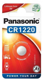 Ліхтарі, ліхтарики Фонари, фары ^/--/^ Батарейка Panasonic CR /--/ 1220 3 V 1 /--/ шт (BAT /--/ 023) - фото фото фото