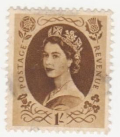 Великобританія Великобритания ^/--/^ Англия   1952 г..№ 271 гашеная ^_^^^ Англія 1952 р. No 271 гашена - фото фото фото
