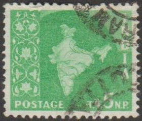 Індія Индия ^/--/^ Индия 1957  карта стандарт ^_^^^ 1957 — Карта стандарт - фото фото фото