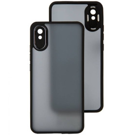 Чохли, бампера Чехлы, бампера ^/--/^ Чохол Fiji Lens для Xiaomi Redmi 9 /--/ A бампер матовий з захистом блока камер Black ^_^^^ Чехол Fiji Lens для Xiaomi Redmi 9 /--/ A бампер матовый с защитой блока камер Black - фото фото фото