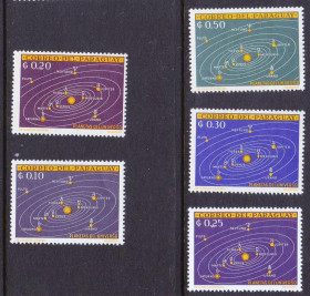Освоєння космосу Освоение космоса ^/--/^ Космос . Парагвай 1962 г MNH - ^_^^^ Парагвай 1962 MNH - фото фото фото