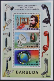 Інше Другое ^/--/^ Барбуда Космос Связь Телефон 1977 ^_^^^ Барбуда Космос Зв'язок Телефон 1977 - фото фото фото