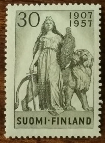 Скандинавія Скандинавия ^/--/^ Финляндия 50-летие Парламента 1957 ^_^^^ Фінляндія 50-річчя Парламенту 1957 - фото фото фото