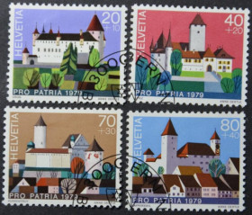 Інше Другое ^/--/^ Швейцария Архитектура Замки 1979 ^_^^^ Швейцарія Архітектура Замки 1979 - фото фото фото