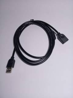 Шлейфи, перехідники Шлейфы, переходники ^/--/^ Удлинитель USB 2.0 1,5 м черн ^_^^^ Подовжувач USB 2.0 1,5 м чорн - фото фото фото