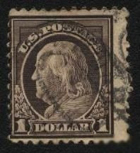 Північна Америка Северная Америка ^/--/^ США 1912 г.№ 332   гашеная ^_^^^ США 1912 р. No 332 гашена - фото фото фото