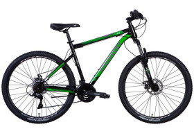 Велосипеди Велосипеды ^/--/^ Велосипед ST 27.5&amp;quot; Discovery TREK, AM, DD, рама 19,5&amp;quot; чорний з зеленим (OPS-DIS-27.5-056) ^_^^^ Велосипед ST 27.5&amp;quot; Discovery TREK, AM, DD, рама 19,5&amp;quot; черный с зеленым (OPS-DIS-27.5-056) - фото фото фото