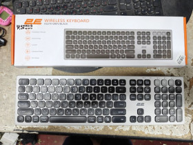 Клавіатури Клавиатуры ^/--/^ Клавиатура беспроводная 2 /--/ E KS /--/ 270 WL/BT EN/UK Grey/Black № 26040219 ^_^^^ Клавіатура бездротова 2 /--/ E KS /--/ 270 WL/BT EN/UK Grey/Black No 26040219 - фото фото фото
