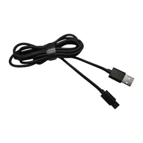 Кабелі Кабели ^/--/^ Кабель USB 2.0 AM to USB Type-C QC 1.5 /--/ A 1.8 м шнур зарядки живлення синхронізації чорний ^_^^^ Кабель USB 2.0 AM to USB Type-C QC 1.5 /--/ A 1.8 м шнур зарядки питания синхронизации черный - фото фото фото