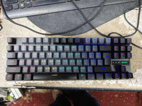 Клавіатури Клавиатуры ^/--/^ Игровая клавиатура с подсветкой RGB GamePro MK /--/ 100 /--/ B Blue Switch USB № 26291007 ^_^^^ Ігрова клавіатура з підсвічуванням RGB GamePro MK /--/ 100 /--/ B Blue Switch USB No 26291007 - фото фото фото