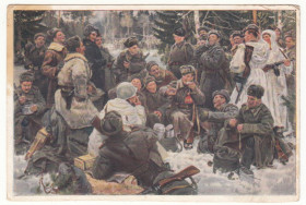 СРСР СССР ^/--/^ Отдых после боя 1953 Непринцев Р /--/ 8 ^_^^^ Відпочинок після бою 1953 Непринцев Р /--/ 8 - фото фото фото