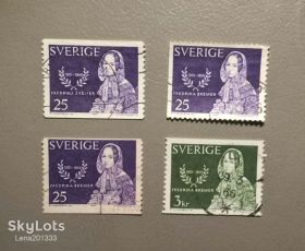 Мистецтво Искусство ^/--/^ Швеция Личности Костюм 1965 ^_^^^ Швеція Особистості Костюм 1965 - фото фото фото