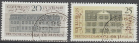 НДР, ФРН ГДР, ФРГ ^/--/^ Германия Німеччина ГДР 1967 архитектура полная серия ^_^^^ Германия ГДР 1967 архитектура полная серия - фото фото фото