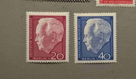 НДР, ФРН ГДР, ФРГ ^/--/^ Германия Берлин Личности 1964 ^_^^^ Німеччина Берлін Особистості 1964 - фото фото фото