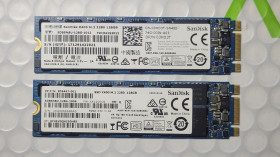 Твердотільні SSD-накопичувачі Твердотельные SSD-накопители ^/--/^ m /--/ 2 sata ssd SanDisk X /--/ 400 M.2 128 /--/ GB 2 /--/ шт - фото фото фото