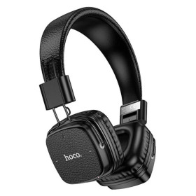 Навушники, гарнітури Наушники, гарнитуры ^/--/^ Навушники Bluetooth бездротові Hoco W /--/ 56 накладні з мікрофоном Black ^_^^^ Наушники Bluetooth беспроводные Hoco W /--/ 56 накладные с микрофоном Black - фото фото фото